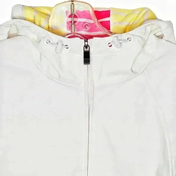 Firefly White Hooded Jacket XL – Light Layer for Snowbirds – NWT -- Minor Marks - Picture 5 of 13